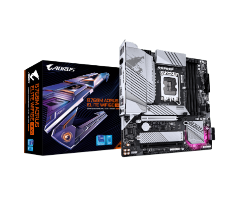 תמונה של לוח Gigabyte B760M AORUS ELITE WIFI 6E  GEN 5 mATX BT