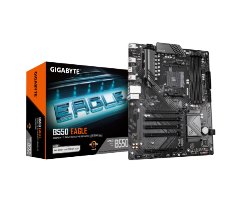 תמונה של לוח אם למעבדי Gigabyte B550 EAGLE DDR4 ATX For AMD AM4