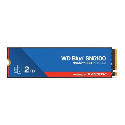 תמונה של דיסק פנימי WD BLUE SN5100 2TB Gen4.0 Up to 7100MB/S Read 2280