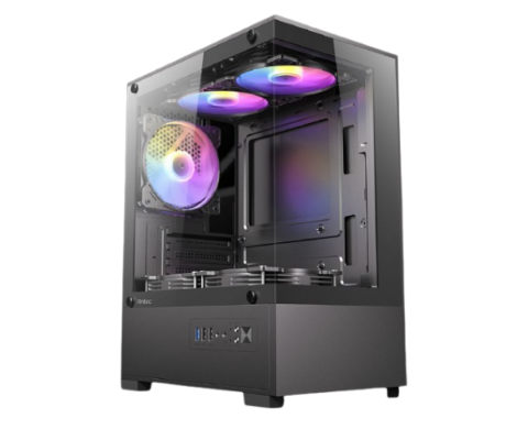 תמונה של מארז ANTEC VCX100M RGB ELITE Mini Tower 5X120MM Fixed RGB