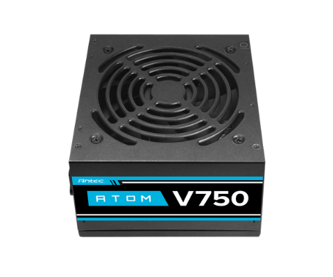 תמונה של ספק כוח ANTEC ATOM V750 Active PFC 120MM silent fan non-mudular