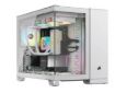 תמונה של מארז Corsair 2500X Mini-Tower mATX Tempered Glass NO FANS White
