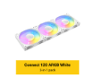 תמונה של מאוררים למארז ANTEC Connect C120 ARGB WHITE 3PK