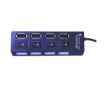 תמונה של מפצל 4 PORT USB 2.0 אקטיבי כולל חיבור מתח