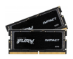 תמונה של זכרון לנייד Kingston Fury Impact 32GB 2X16GB 6000mhz DDR5 C38 SOD