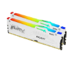 תמונה של Kingston Fury Beast White RGB Expo 64GB 2X32 6000MHZ DDR5 CL30