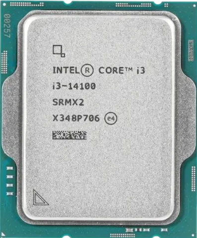תמונה של מעבד דור 14 Intel Core I3 14100 Tray no fan up to 4.7GHZ