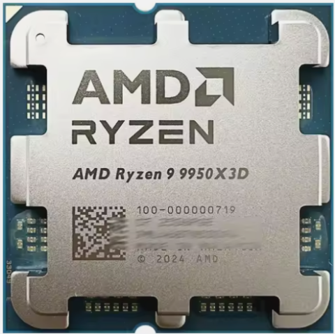 תמונה של מעבד AMD Ryzen 9 9950X3D AM5 16 Cores 32 Tr up to 5.7Ghz Tray