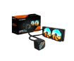 תמונה של קירור נוזלי כפול Gigabyte Gaming 240 2XARGB 120MM Fan Black