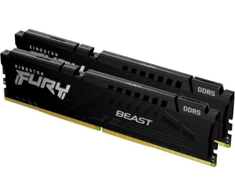 תמונה של זכרונות KINGSTON FURY BEAST 32GB 2X16GB 6000MHZ CL30 EXPO/XMP