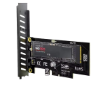 תמונה של כרטיס הרחבה PCIe x4 to M.2 Adapter Support 2280 M.2