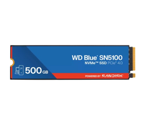 תמונה של דיסק פנימי WD BLUE SN5100 512GB Gen4.0 Up to 6600MB/S Read 2280