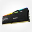 תמונה של זכרון לנייח Kingston Fury Beast RGB 64GB DDR5 5600MHZ C40