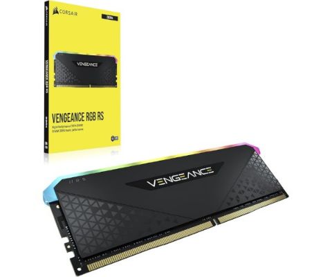 תמונה של זכרון לנייח CORSAIR VENGEANCE RGB RS 16GB DDR4 3200MHZ CL 16