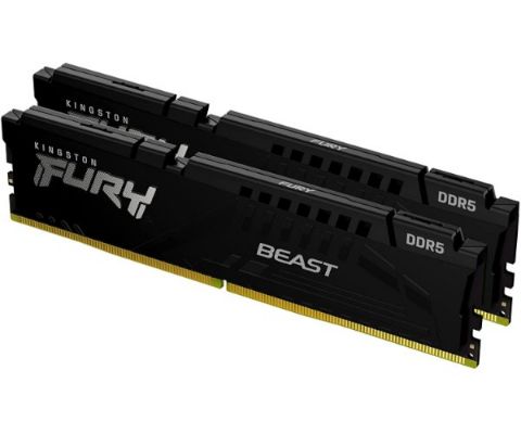תמונה של זכרון לנייח Kingston Fury Beast 128GB 2X64 DDR5 5600Mhz C36