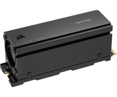 תמונה של דיסק פנימי Corsair MP700 PRO 2TB Heatsink Gen5 12400/11800MB R/W