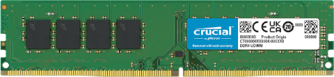 תמונה של זכרון לנייח Crucial Basic Memory 8GB DDR4 3200Mhz C22
