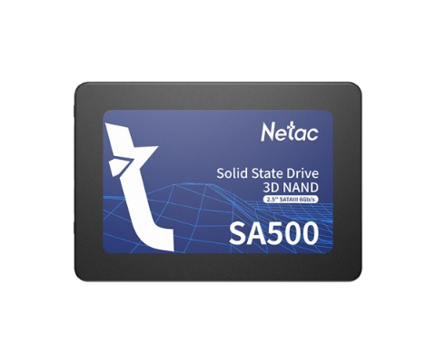 תמונה של דיסק פנימי Netac SA500 500GB 2.5 Sata III SSD 3D Nand