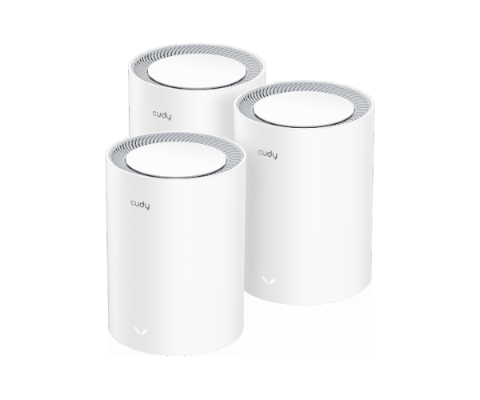 תמונה של נתב/מגדיל טווח Cudy BE3600 Gigabit Mesh Wi-Fi 7 System 3Pack