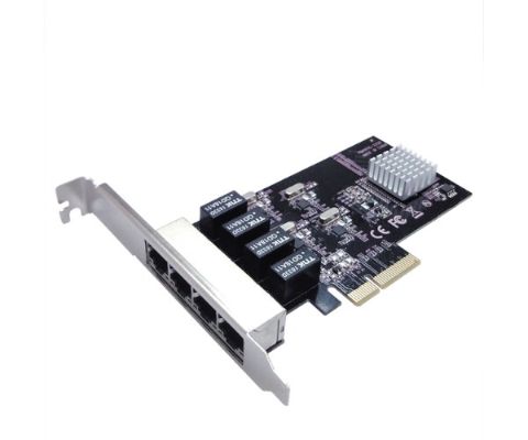תמונה של כ. רשת  ST Lab N-451 PCIe 4-Port Gigabit Net Controller PCIEX4