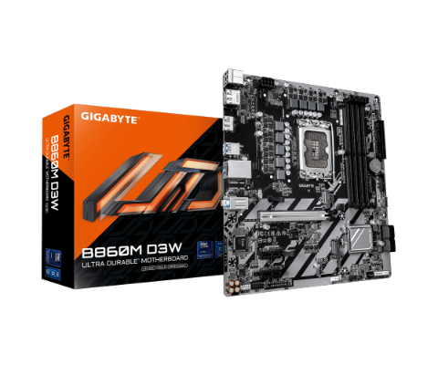 תמונה של לוח Gigabyte B860M D3W DDR5 2XDP HDMI Micro-ATX PCIE5.0