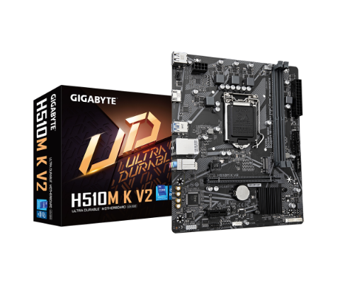 תמונה של לוח מתוקן 11/10 Gigabyte H510M K V2 DDR4 HDMI