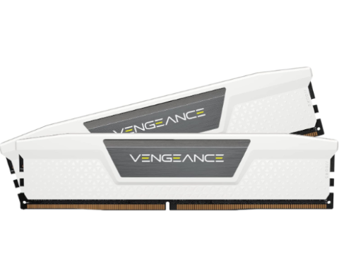 תמונה של זכרון לנייח CORSAIR VENGEANCE RGB PRO 16GB 2x8GB DDR4 DRAM WHITE