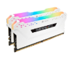 תמונה של זיכרון לנייח CORSAIR VENGEANCE RGB PRO 16GB 2x8GB DDR4 DRAM WHITE