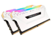 תמונה של זכרון לנייח CORSAIR VENGEANCE RGB PRO 32GB 2x16GB DDR4 DRAM WHITE