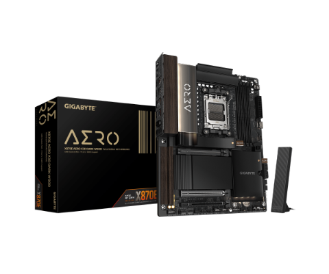 תמונה של לוח Gigabyte X870E AERO X DK WOOD X3D AM5 WIFI7 ATX