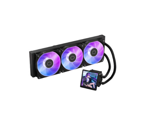תמונה של קירור נוזלי משולש Cooler Master MasterLiquid Core LCD 360 4-inch
