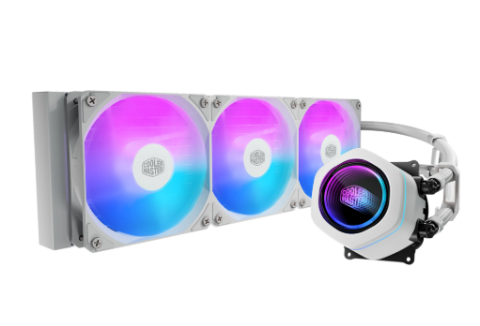 תמונה של קירור נוזלי משולש Cooler Master MasterLiquid Core Nex 360 White