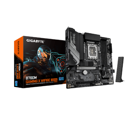 תמונה של לוח אם Gigabyte B760M G X WF6E GEN5 DDR5 Micro-ATX 2.5GB Lan