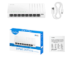 תמונה של מתג ללא שנאי Cudy GS108U 8 Port GB Lan Type-C POWER