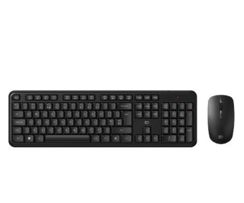 תמונה של סט מקלדת ועכבר אלחוטי CUDY MK200 2.4Ghz Silent Keyboard And Mouse