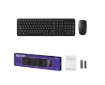 תמונה של סט מקלדת ועכבר אלחוטי CUDY MK200 2.4Ghz Silent Keyboard And Mouse