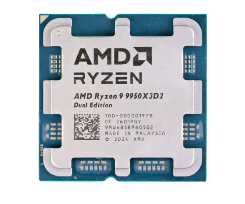 תמונה של מעבד AMD Ryzen 9 9950X3D2 Dual TRAY 16C 32Thr TDP Max 200W