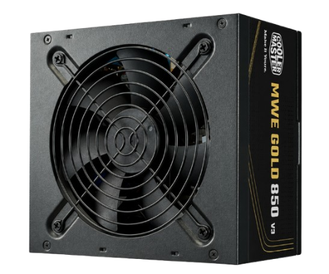 תמונה של ספק כוח לא מודולרי Cooler Master MWE 80 Plus Gold 850 V3 850W