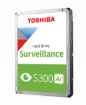 תמונה של דיסק פנימי למצלמות TOSHIBA S300 AI 10TB 7200RPM 512MB