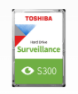 תמונה של דיסק פנימי למצלמות TOSHIBA S300 4TB SATA 5400RPM 256MB
