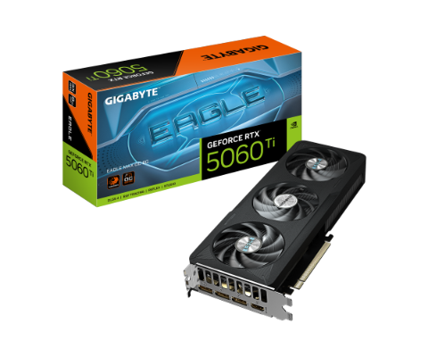 תמונה של כרטיס מסך Gigabyte RTX 5060 Ti Eagle Max OC 8GB GDDR7