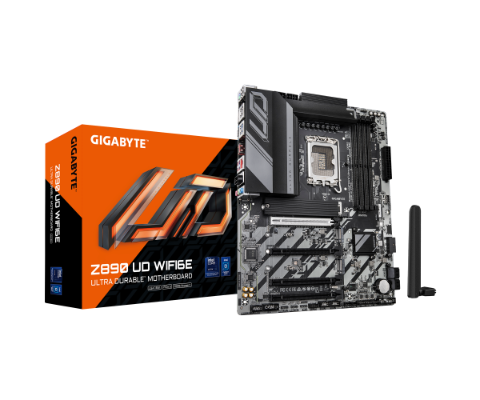 תמונה של לוח לאינטל דור 15 Gigabyte Z890 UD WIFI6E 1.2 2.5GBE LAN ATX