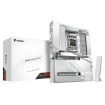 תמונה של לוח לבן עם מחברי חשמל מאחור Gigabyte B850 A STEALTH AM5 DDR5 WIFI