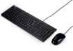 תמונה של סט חוטי מקלדת ועכבר צבע שחור  ASUS U2000A