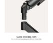 תמונה של זרוע שולחנית למסך Gold Touch AR-110D Up to 9Kg 32inch