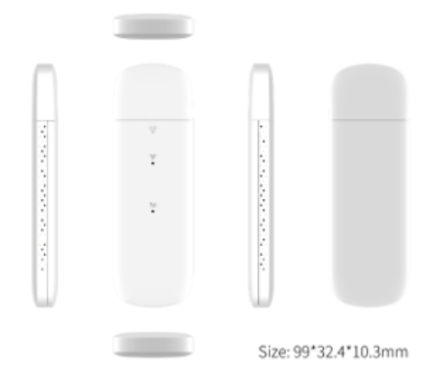 תמונה של מודם סלולרי ProView U4GW6 WIFI6 4G up to 10 users usb 2.0