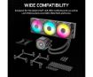 תמונה של קירור נוזלי Corsair iCUE NAUTILUS 360 RS RGB Black 360mm AIO