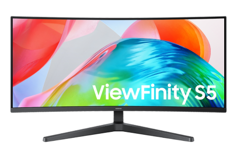 תמונה של מסך SAMSUNG S34H550GAU 34 VA UWQHD 120Hz 5ms Curved HDR10