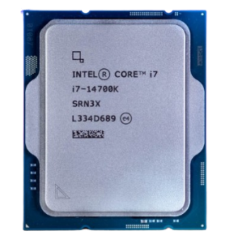 תמונה של מעבד דור 14 Intel I7-14700K Tray 20 cores UHD770 LGA1700