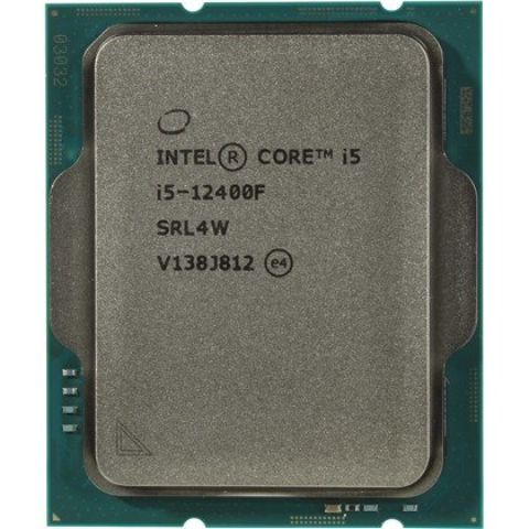 תמונה של מעבד אינטל דור 12 INTEL I5-12400F Tray No Fan NO GPU 117W LGA1700